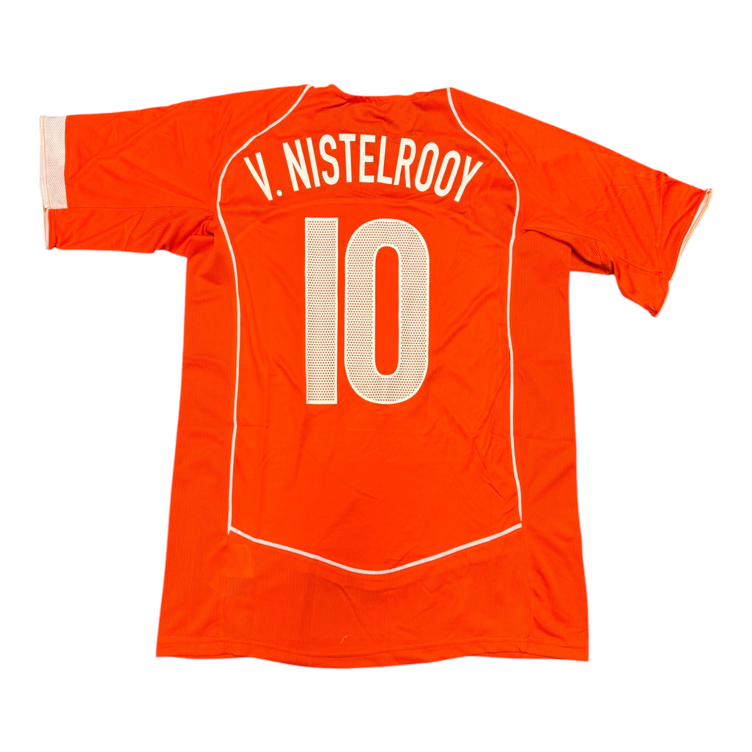 Netherlands Nistelrooy Nike 2004 Home Jersey