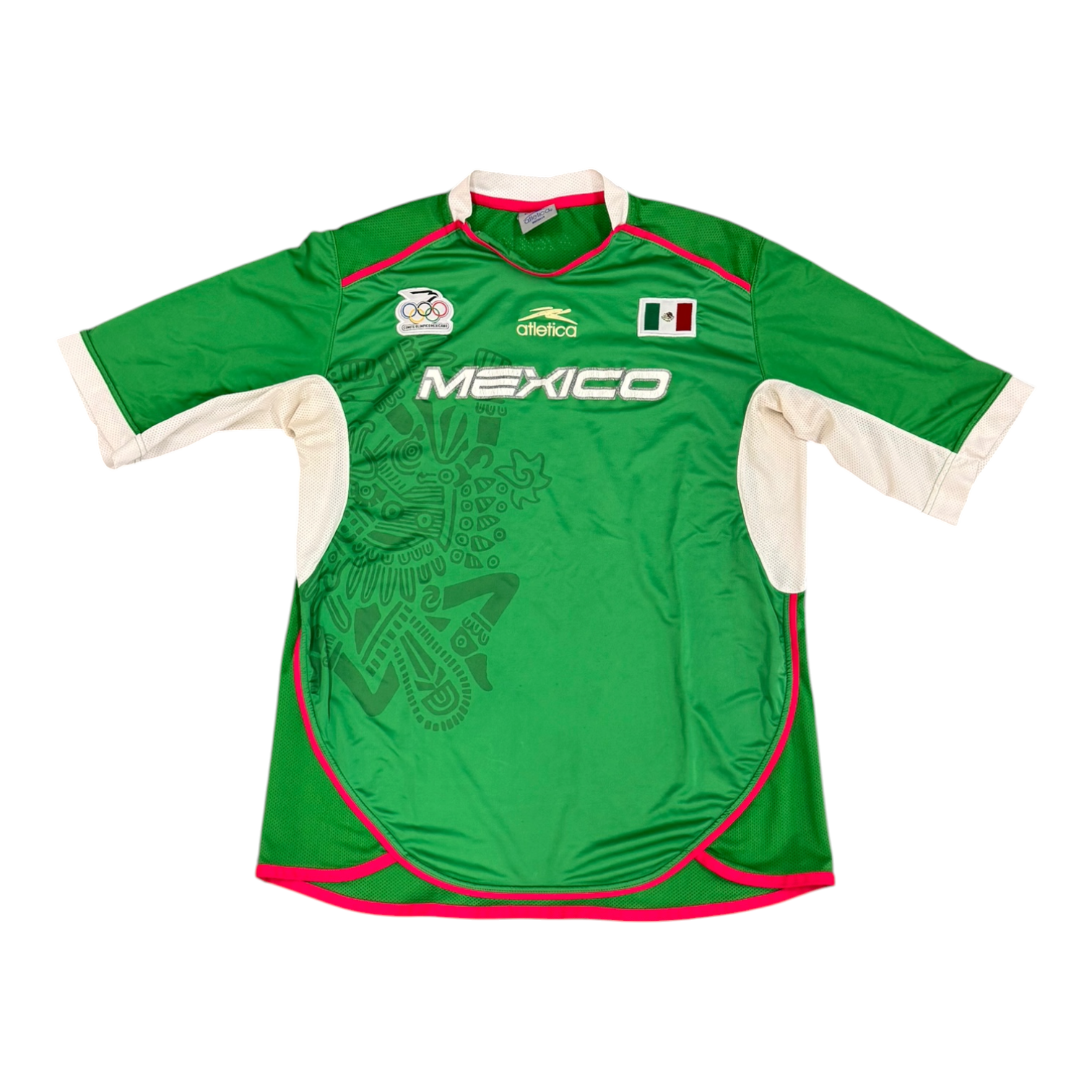 Mexico 2004 Olympics Green/Pink Jersey