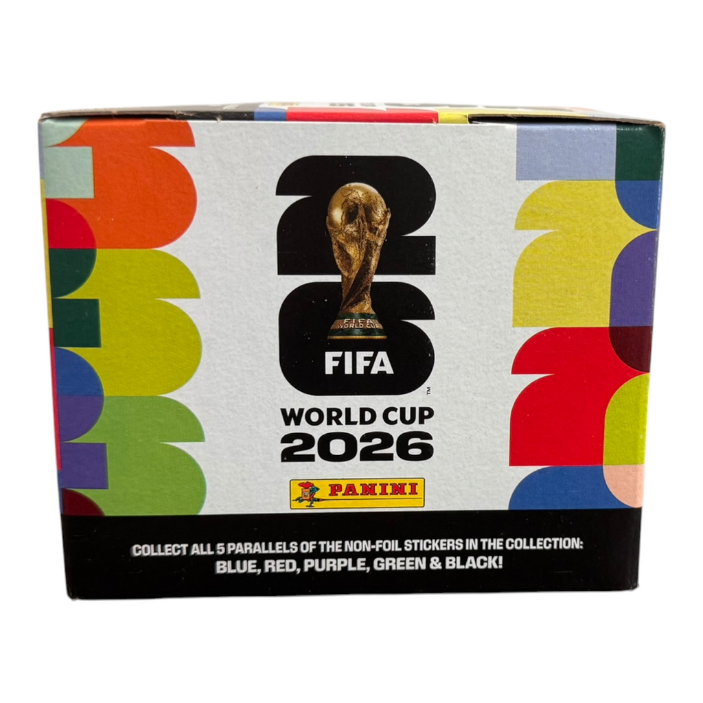 Panini World Cup 2026 Sticker Bundle Box (25 Packs)