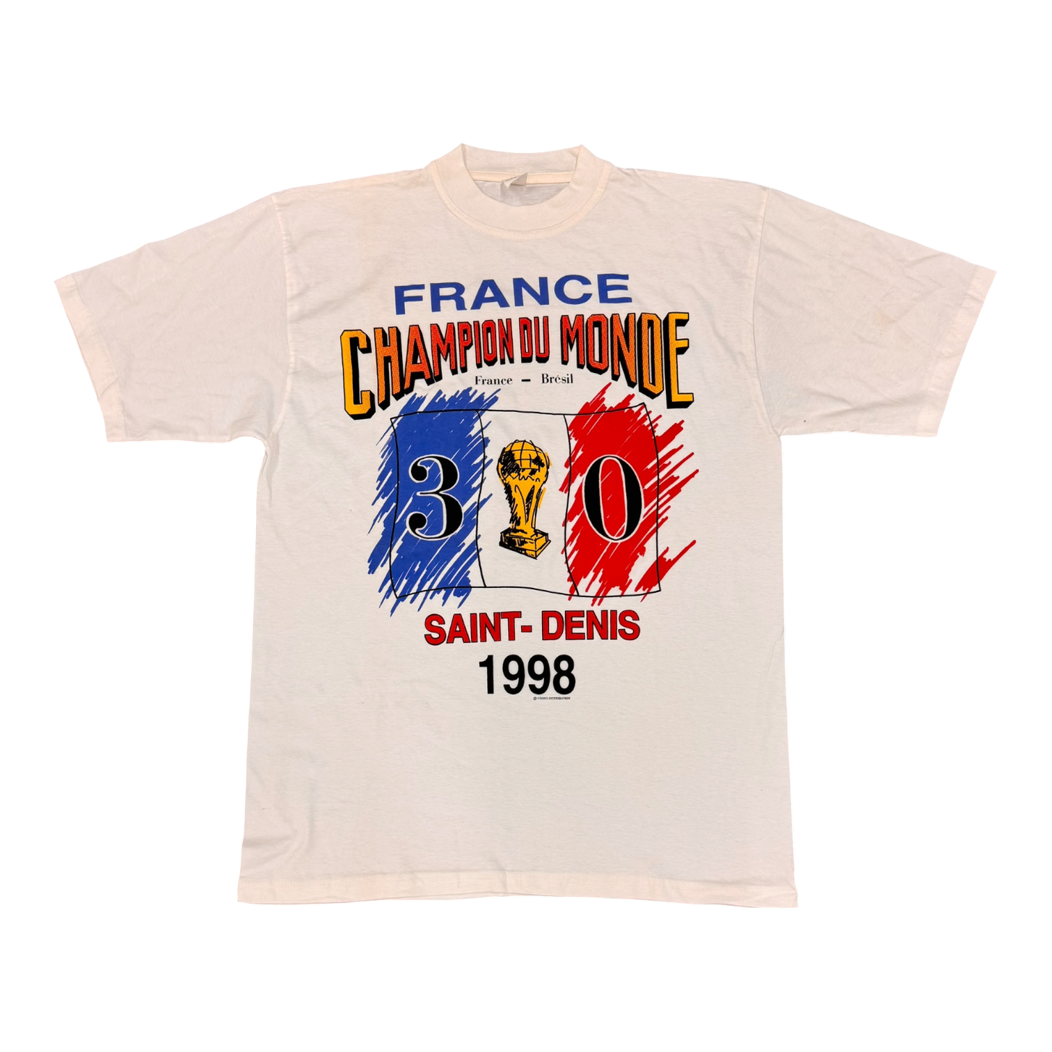 France World Cup 1998 Champions White Tee