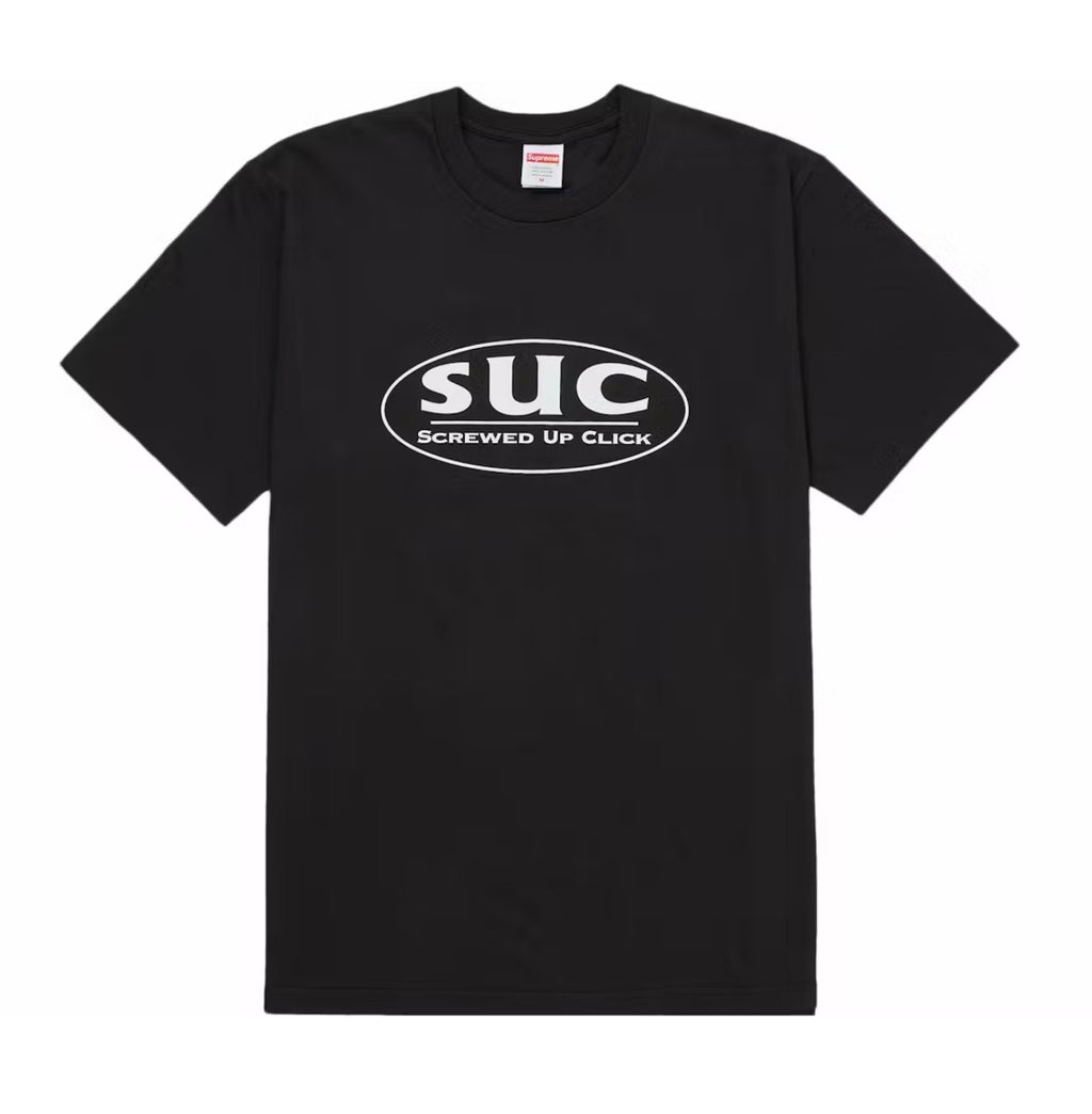 Supreme x DJ Screw SUC Black Tee