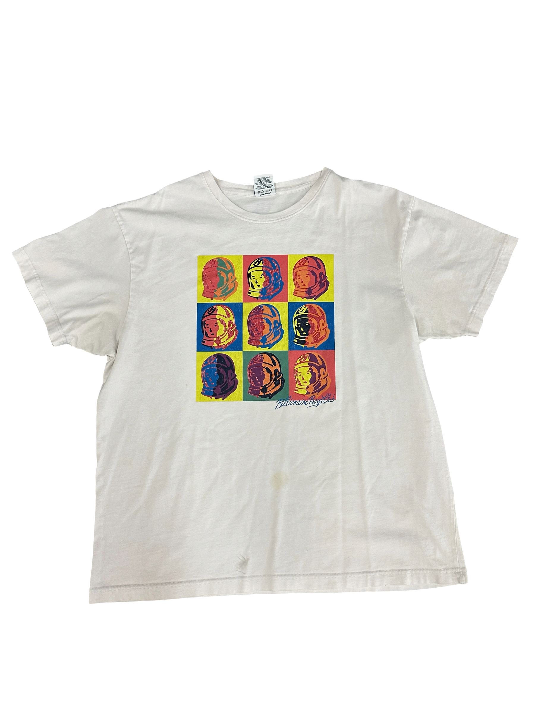 Billionaire Boys Club White Multicolored Tee