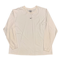 Nike Center Swoosh White L/S Tee