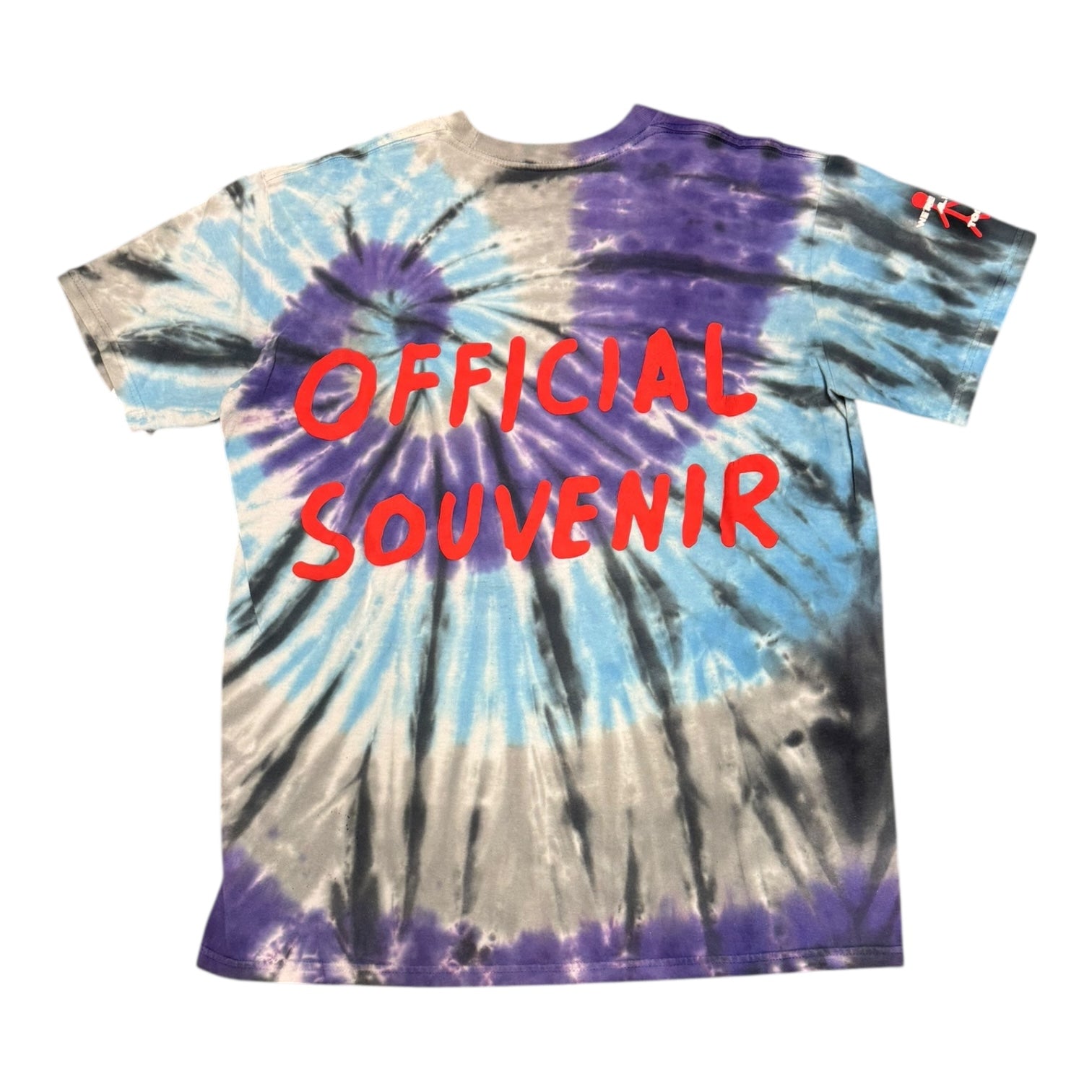 Travis Scott Astroworld Fest ‘19 Official Souvenir Tie Dye Tee