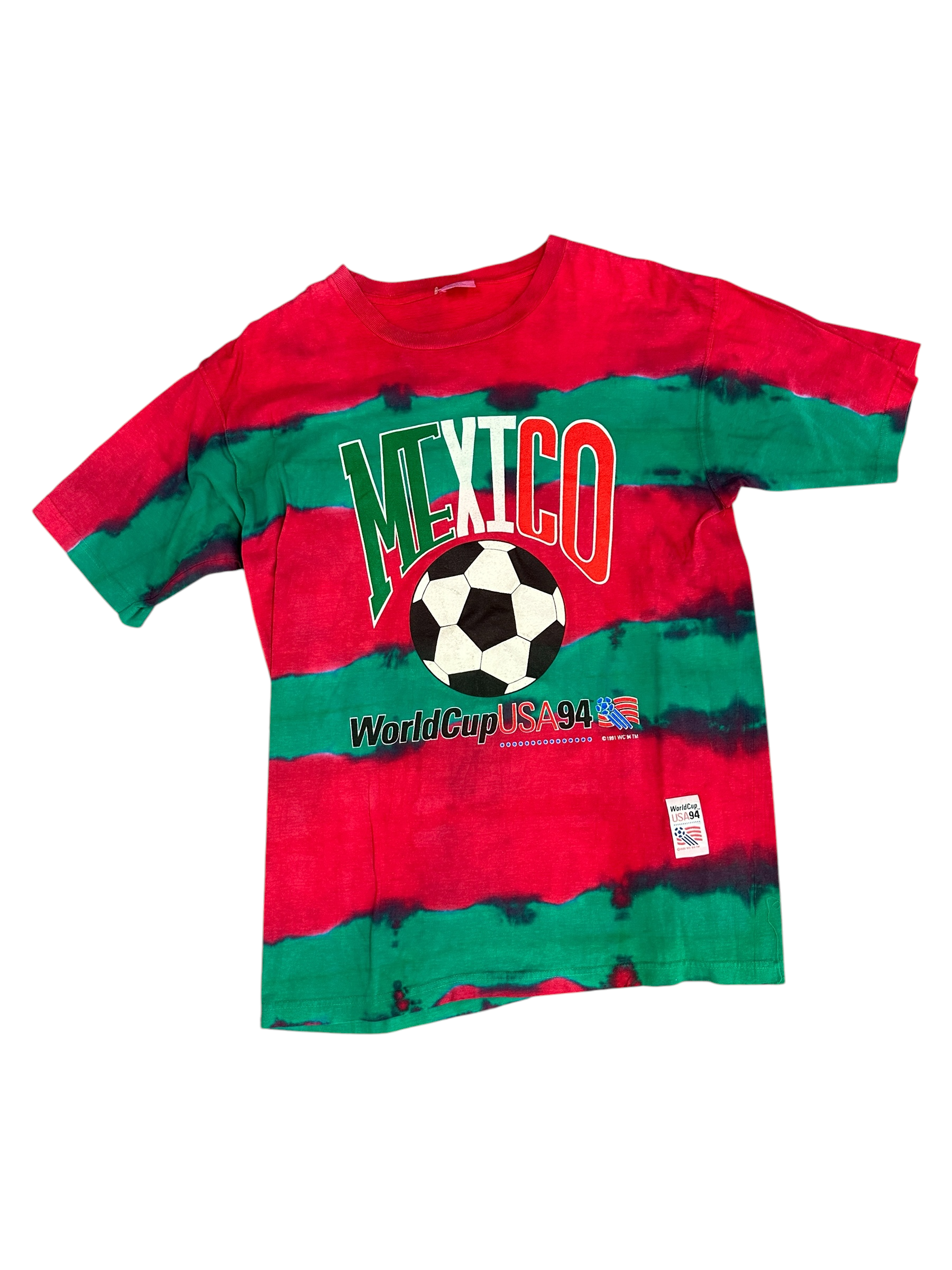 Mexico World Cup 1994 tie dye tee
