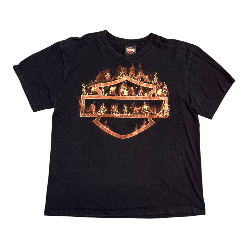 Harley Davidson Fire Logo T-Shirt Cocoa Beach, Florida