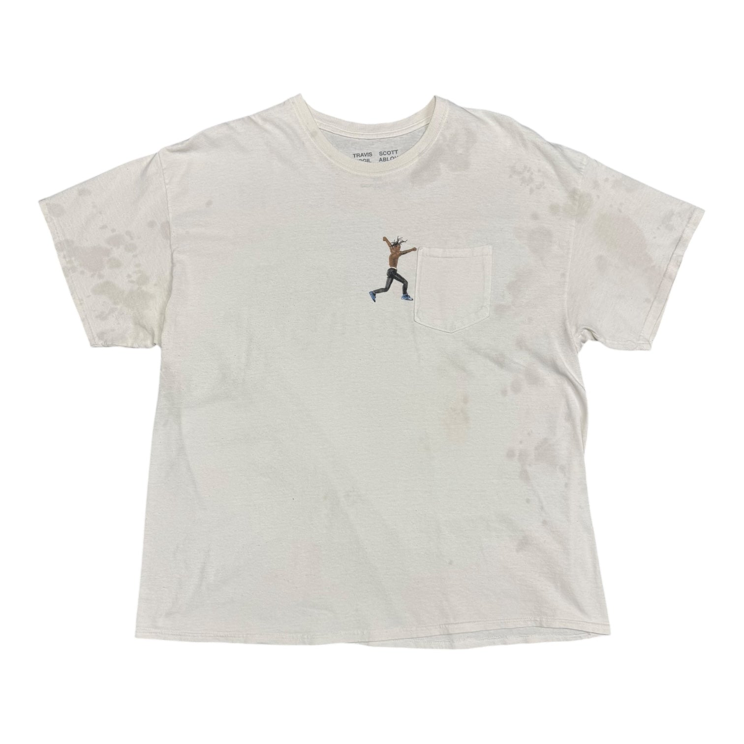 Travis Scott x Virgil Abloh White Tee