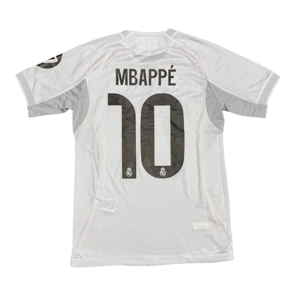 Real Madrid 25/26 Home White Jersey - MBAPPE