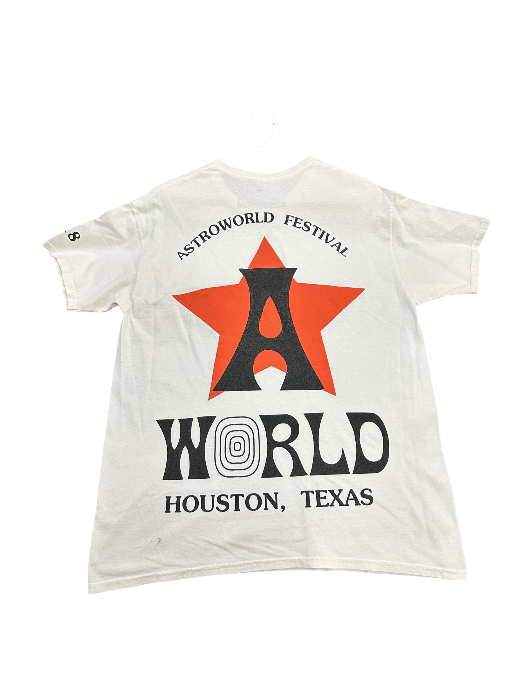 Astroworld Star White Tee