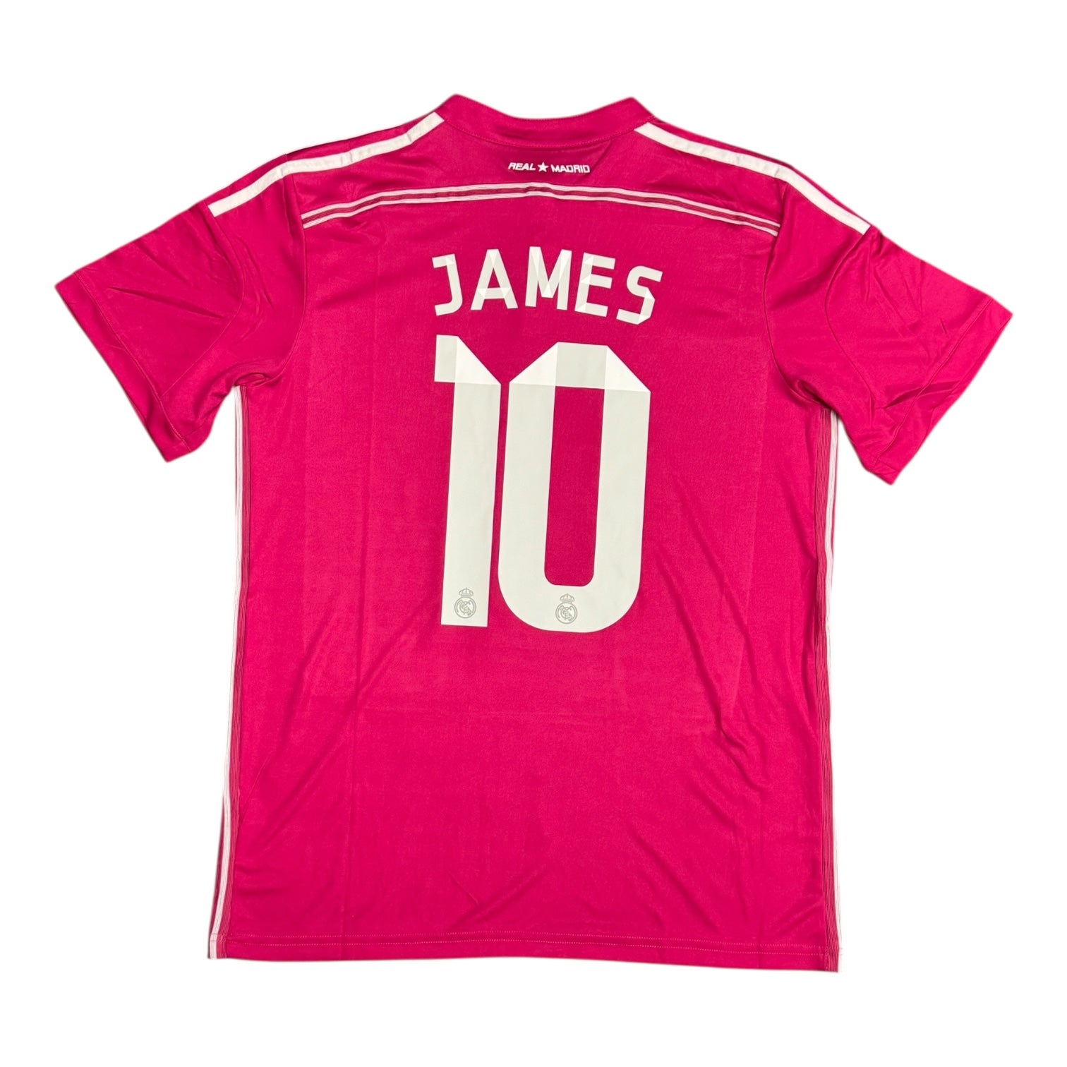 Real Madrid 14/15 Away Pink Jersey - JAMES