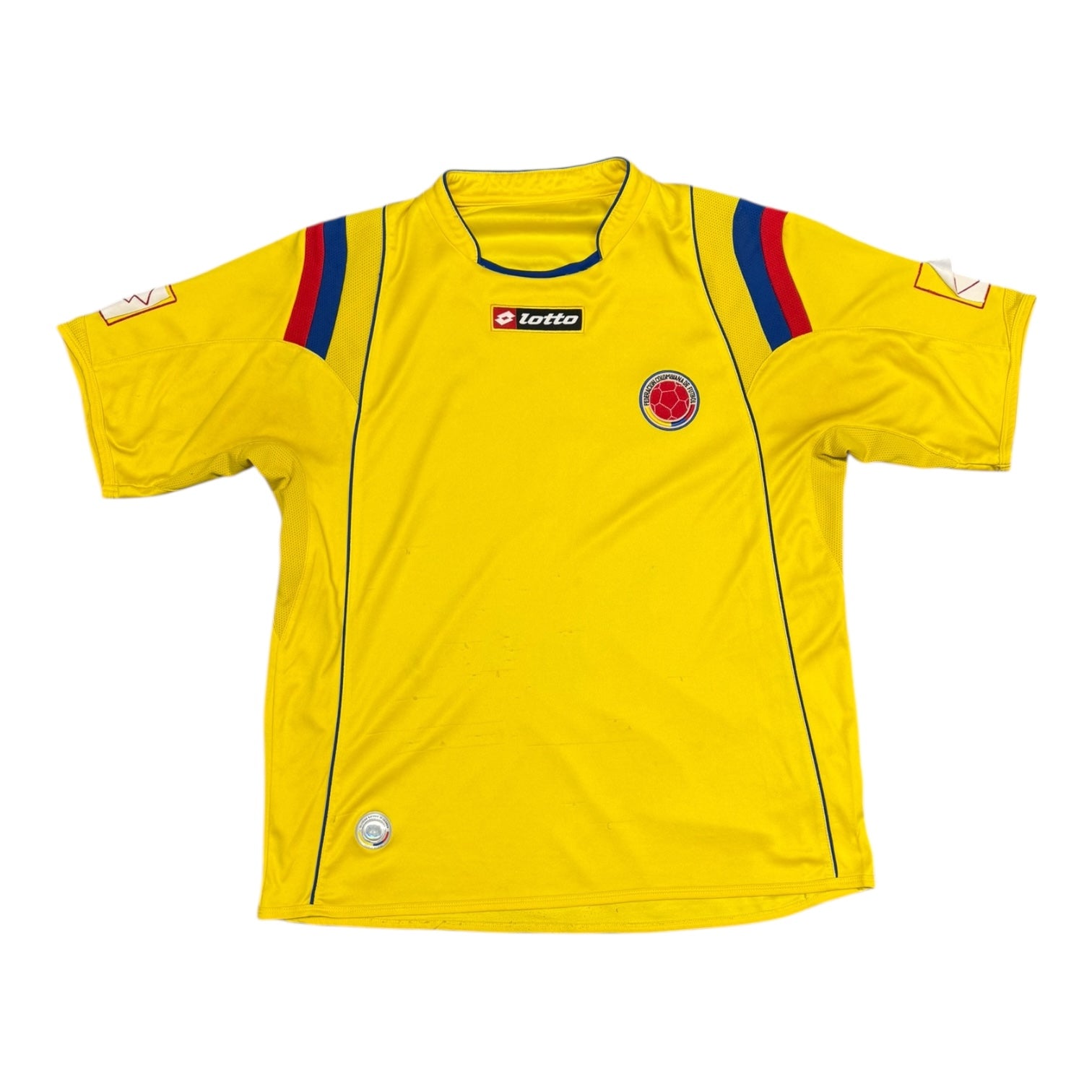 Colombia 09/10 Home Yellow Jersey