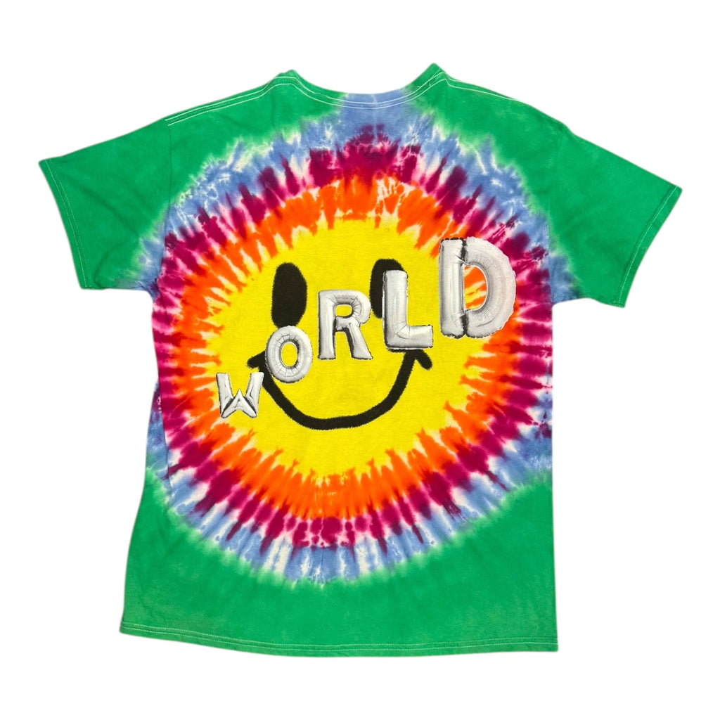 Travis Scott Astroworld Fest '18 Smiley Green Tie Dye Tee