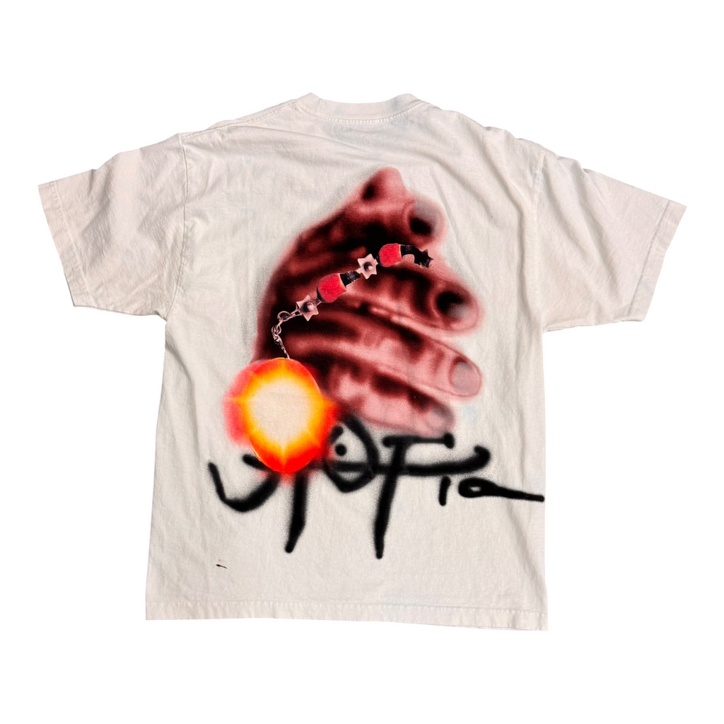Travis Scott Utopia B3 White Tee