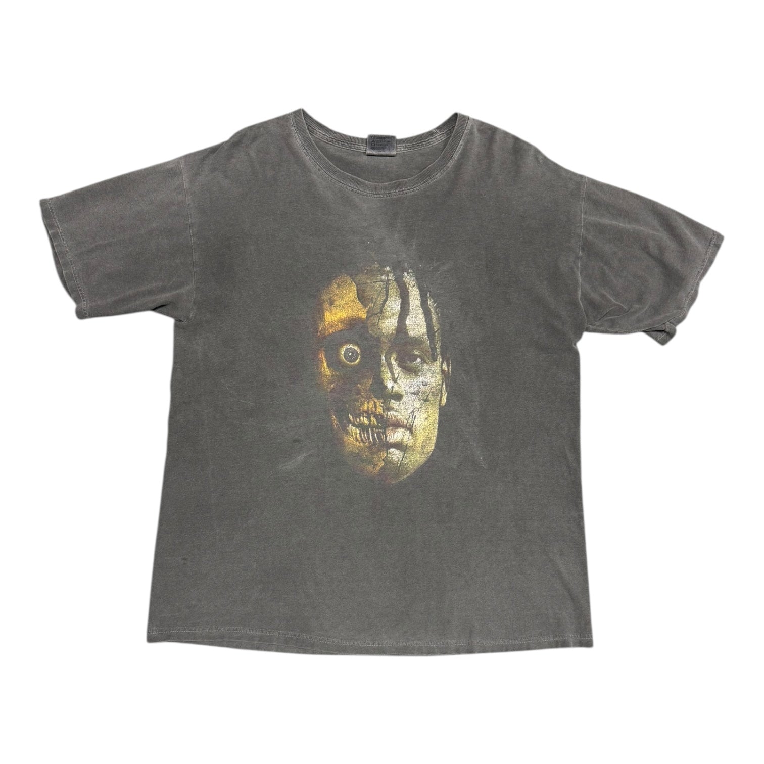 Travis Scott Rodeo Tour '16 Zombie Face Grey Tee