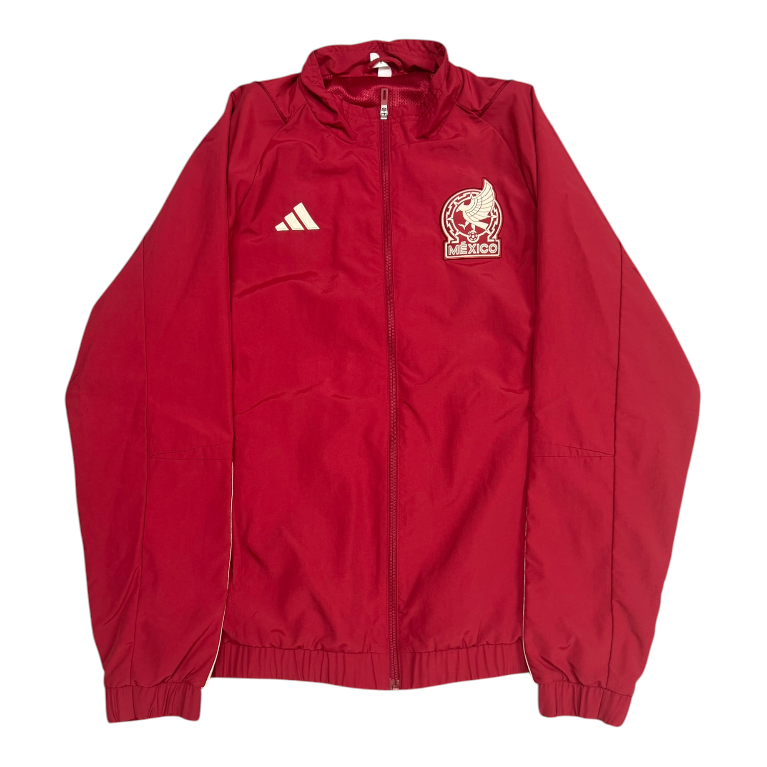 Mexico Prematch Red Zip Up Jacket