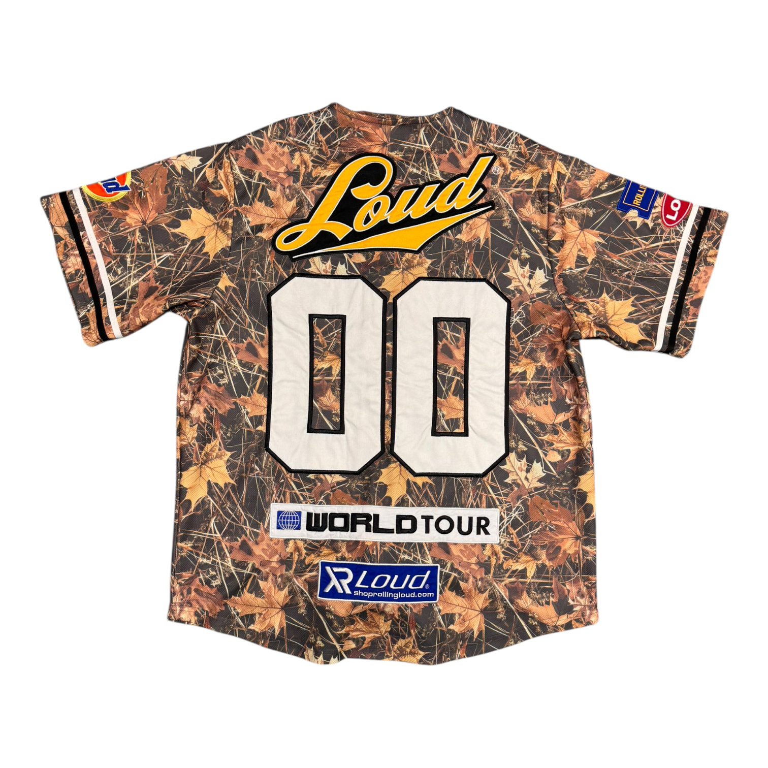 Rolling Loud Camo Baseball Jersey