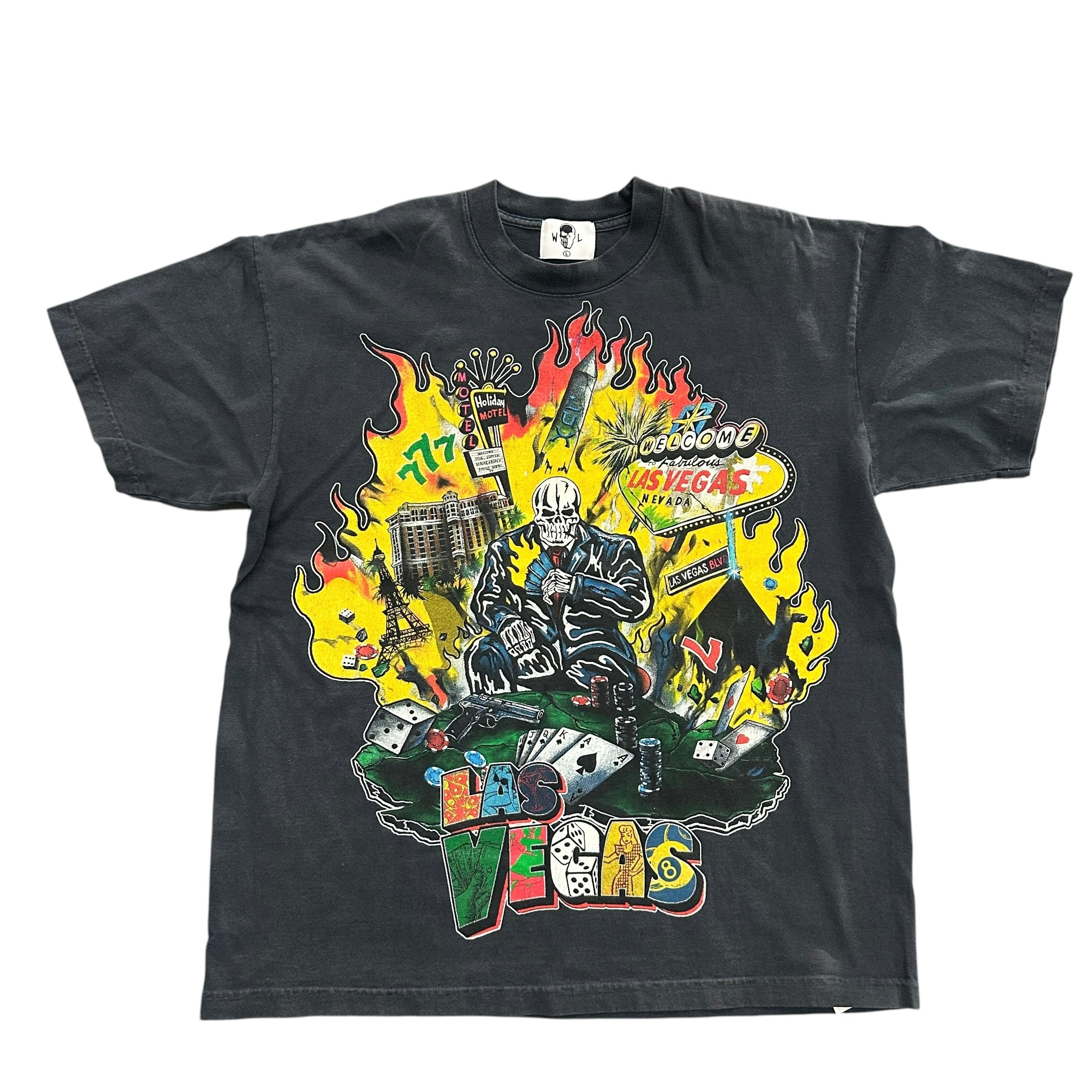 Las Vegas Warren Lotas Black Tee
