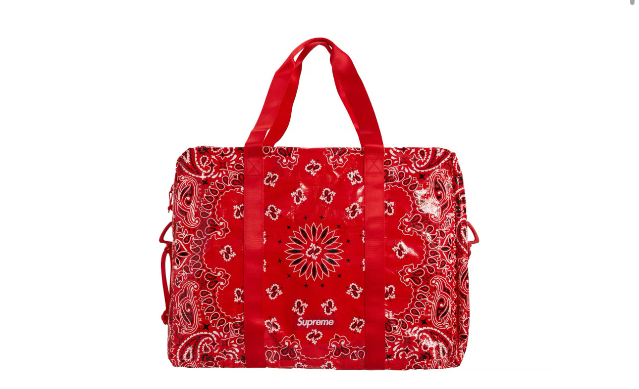 Supreme Bandana Tarp Large Duffle Bag