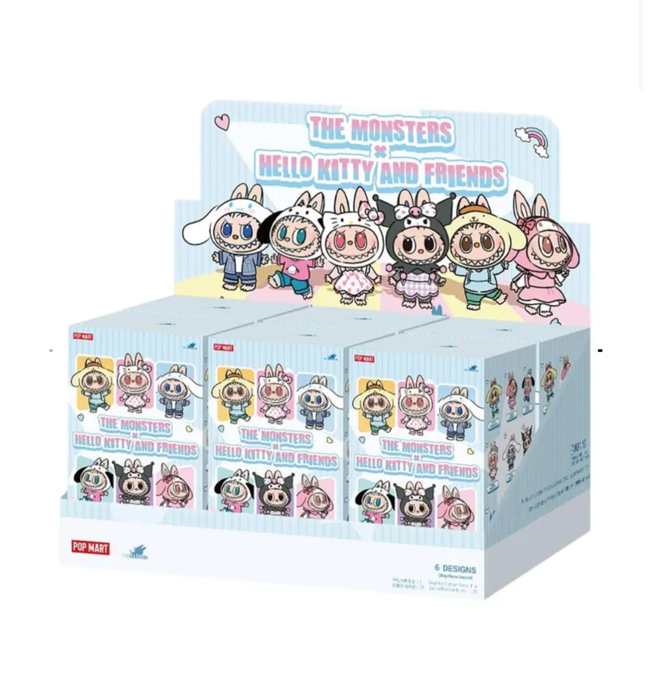 Pop Mart Monsters x Hello Kitty And Friends Full Box Sealed