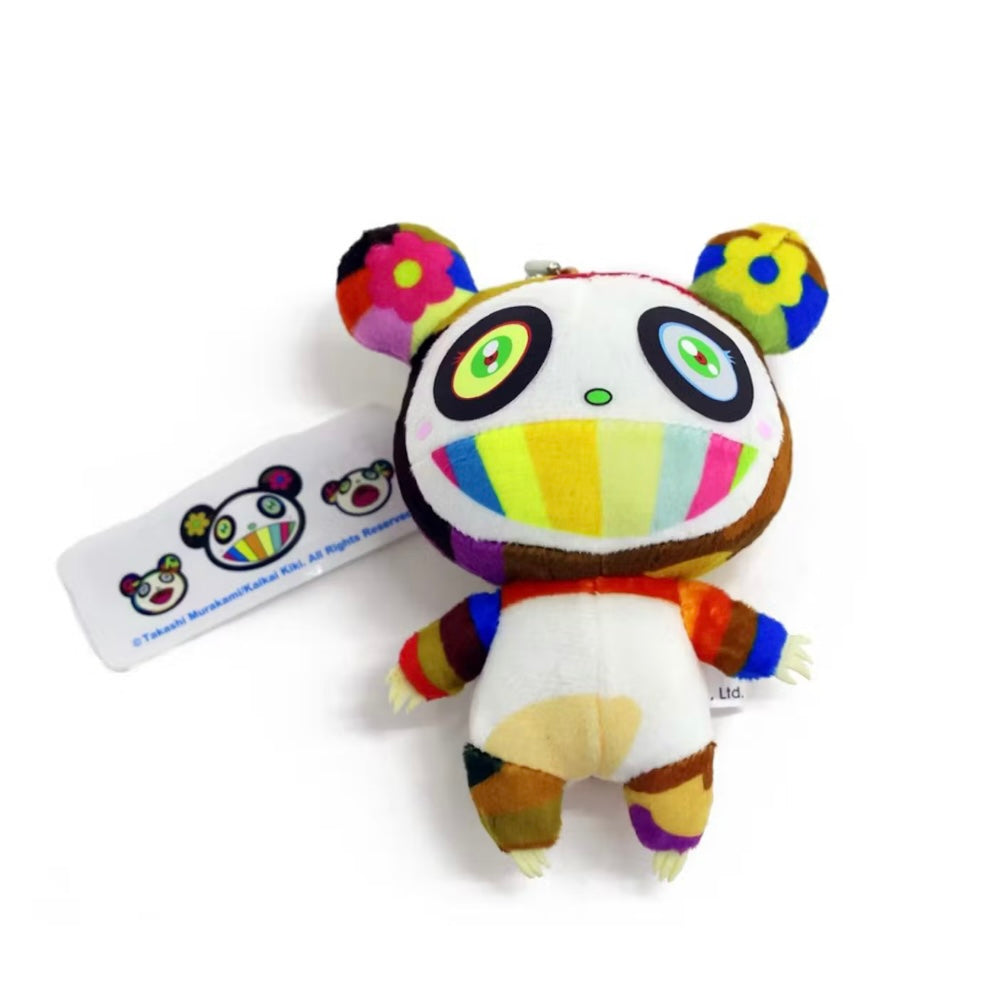 Takashi Murakami mini panda plush keychain