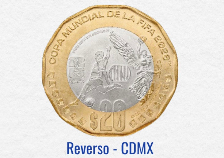 FIFA World Cup 2026 Commemorative Coin- CDMX