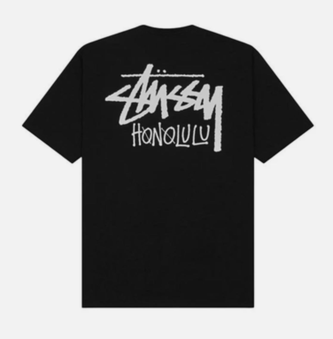 Stussy Honolulu Black Tee