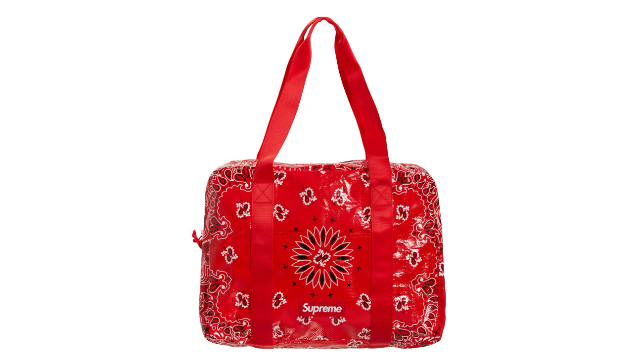 Supreme Bandana Tarp Small Duffle Bag