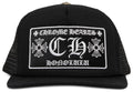 Chrome Hearts CH Honolulu Black Trucker SnapBack Hat