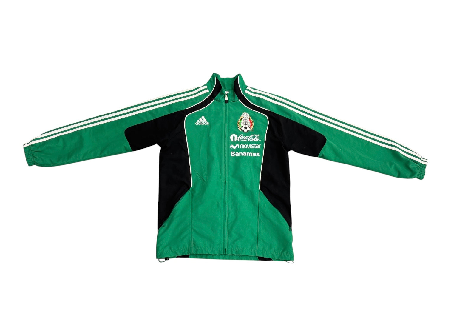 Adidas Mexico 2010 Player Version Green Training Jacket