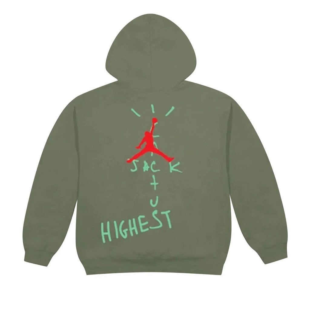 Travis Scott  Jordan Highest Green Hoodie
