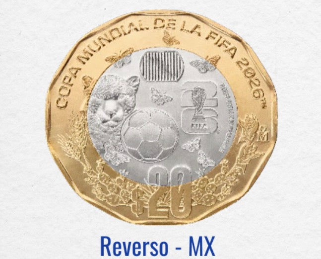 FIFA World Cup 2026 Commemorative Coin- Mexico