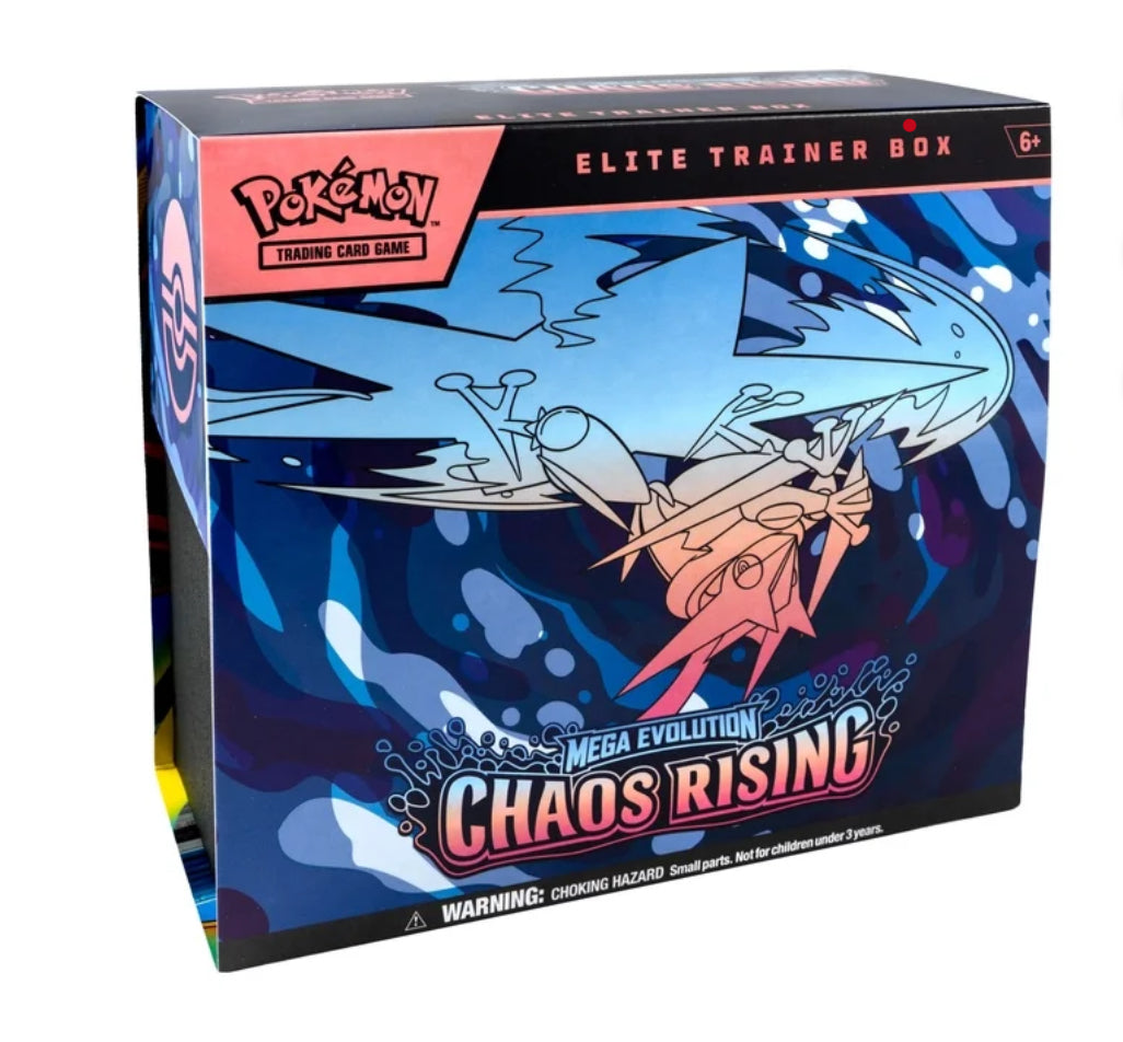 Pokemon Mega Evolution Chaos Rising Elite Trainer Pack