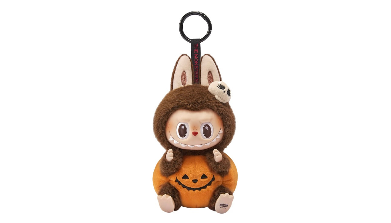 Pop Mart Labubu Happy Halloween Party Series-Sitting Pumpkin Vinyl Plush
Pendant