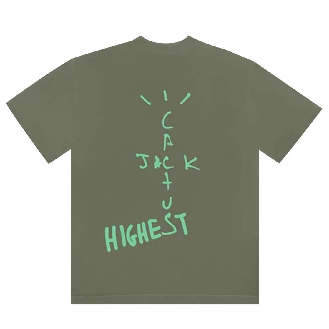 Travis Scott x Jordan Highest Green Tee
