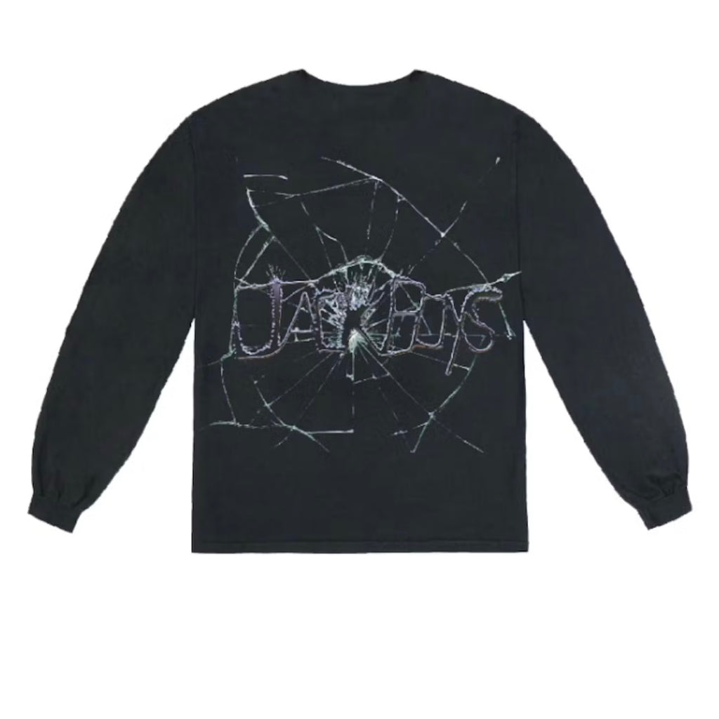 Travis Scott Jackboys Cracked Glass L/S Tee