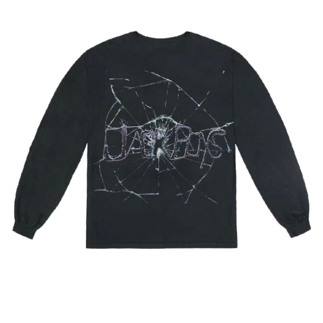 Travis Scott Jackboys Cracked Glass L/S Tee
