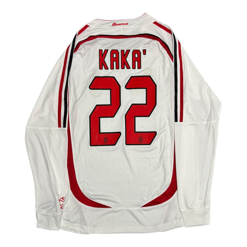 AC Milan 06/07 Away White Jersey - KAKA L/S