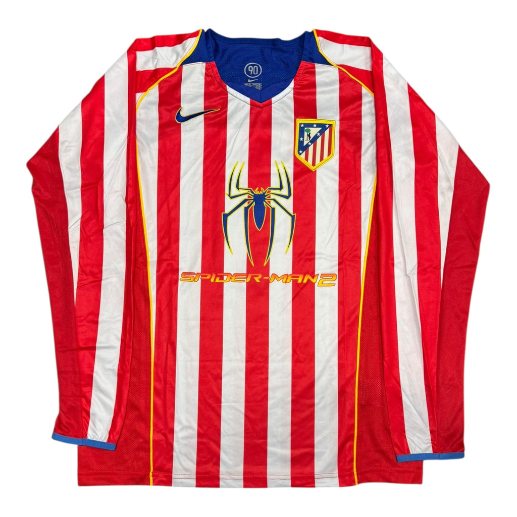 Atletico Madrid 04/05 Home Red L/S Jersey - F. TORRES