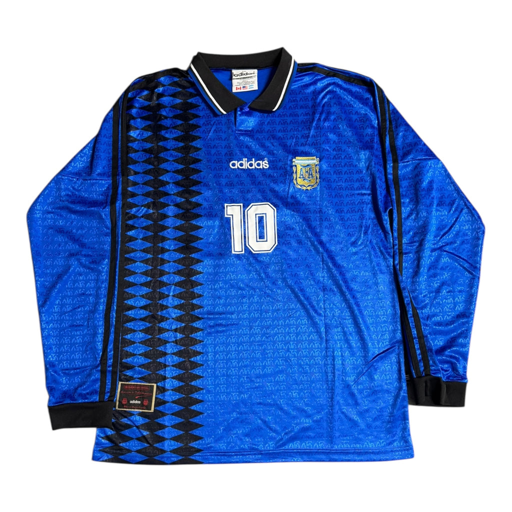 Argentina 1994 Away Blue Jersey - MARADONA