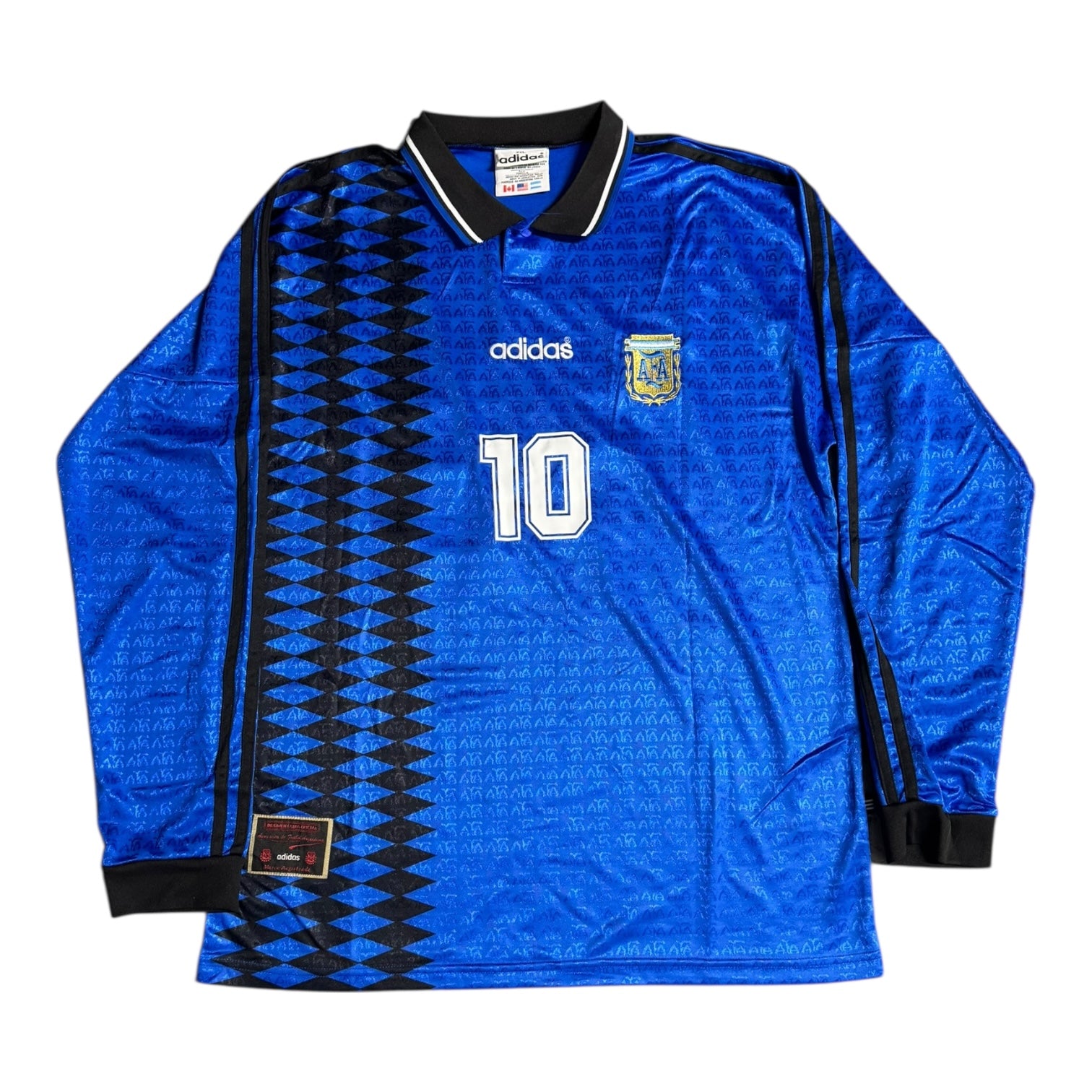 Argentina 1994 Away Blue Jersey - MARADONA