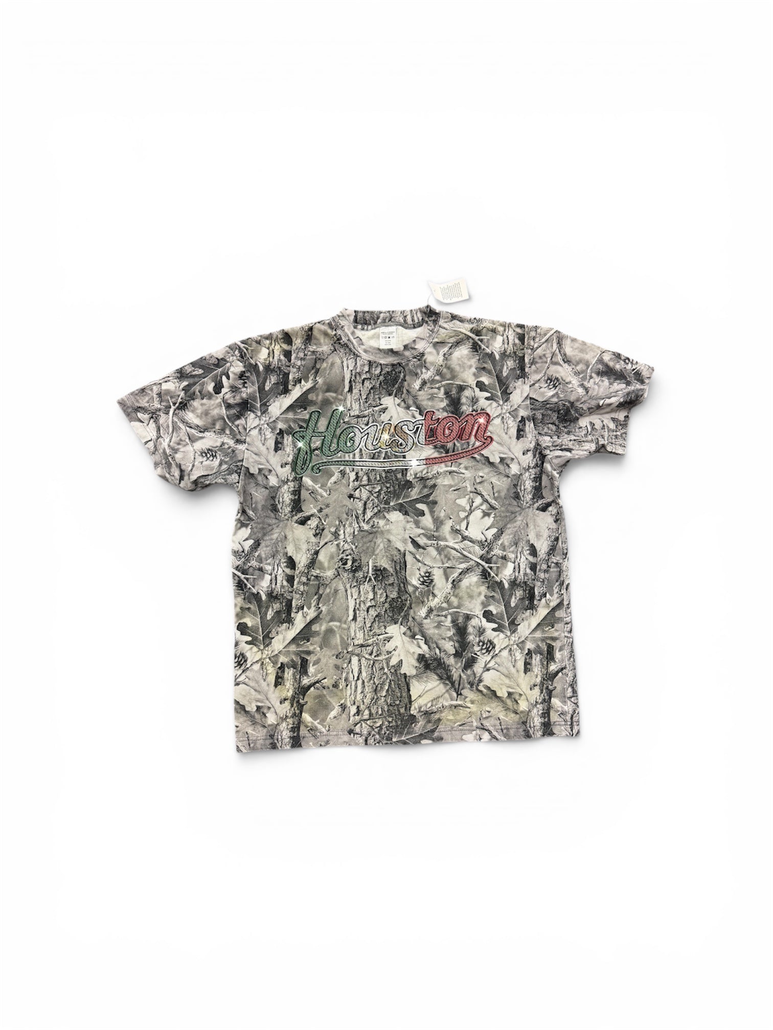 Houston Mexico Gray Camo Tee