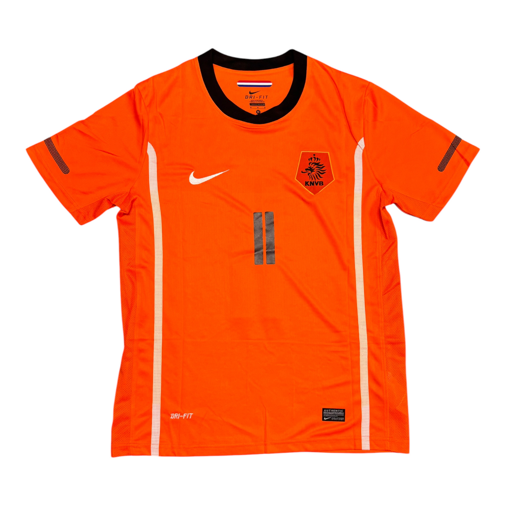 Netherlands 2010 World Cup Robben Jersey