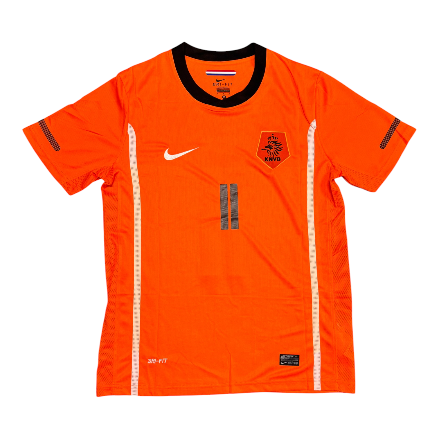 Netherlands 2010 World Cup Robben Jersey
