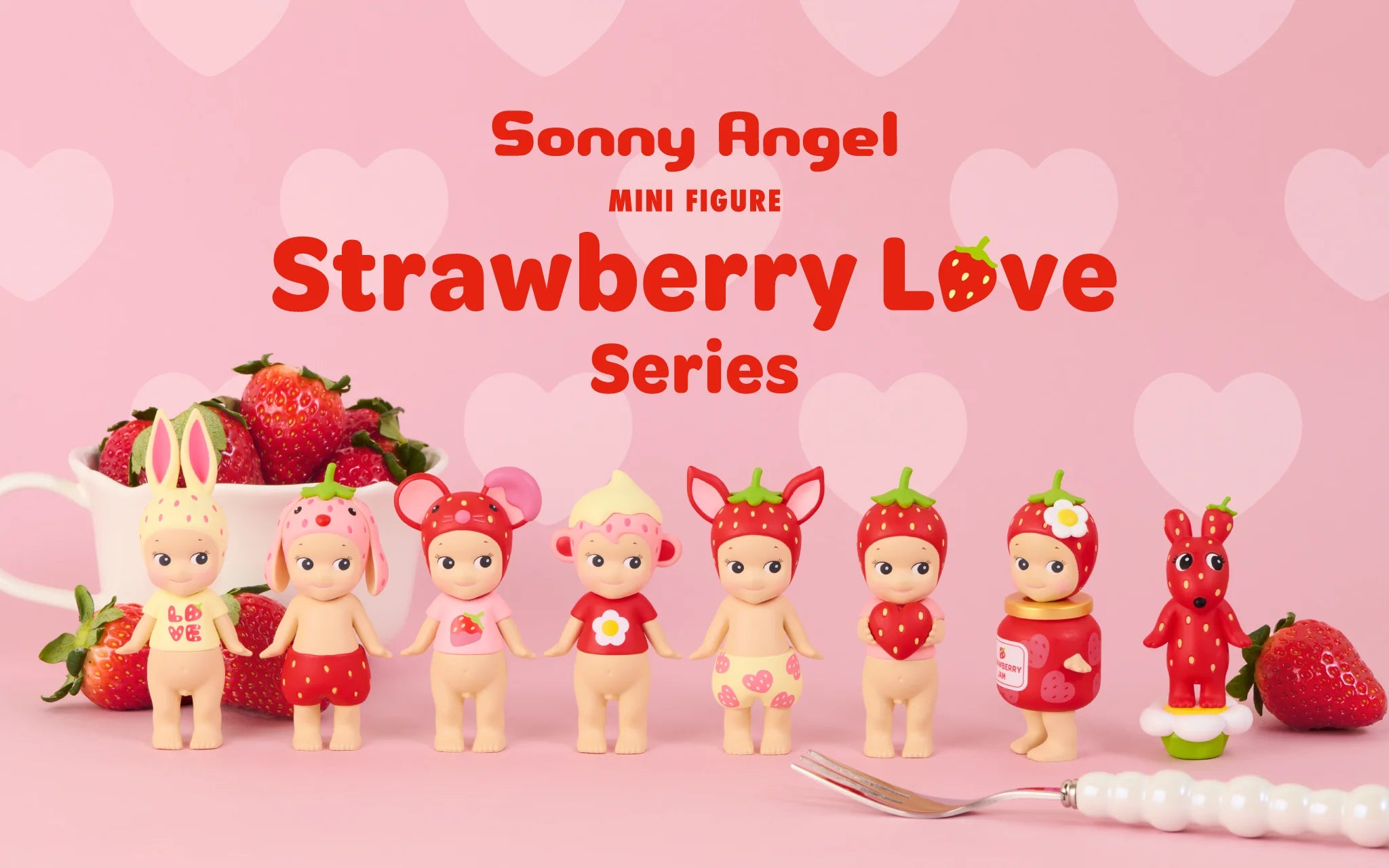 Sonny Angel Strawberry Love Series Blind Box