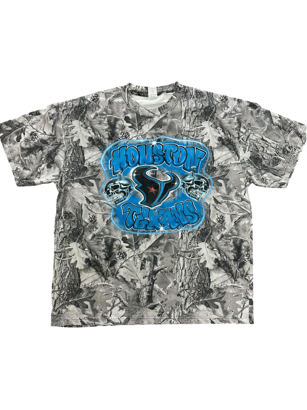 Houston Texans Airbrush Camo Tee