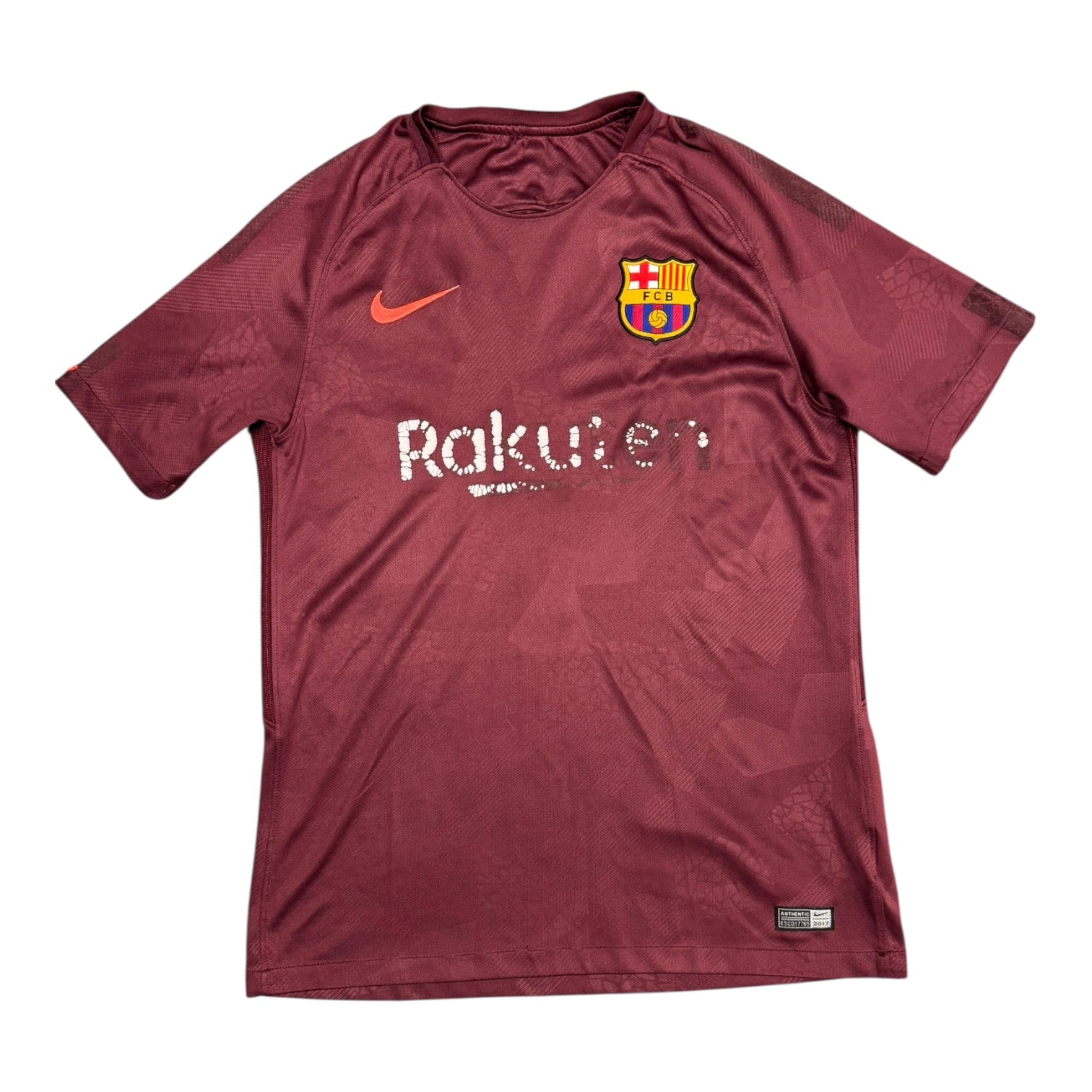 Barcelona 17/18 Third Burgundy Jersey
