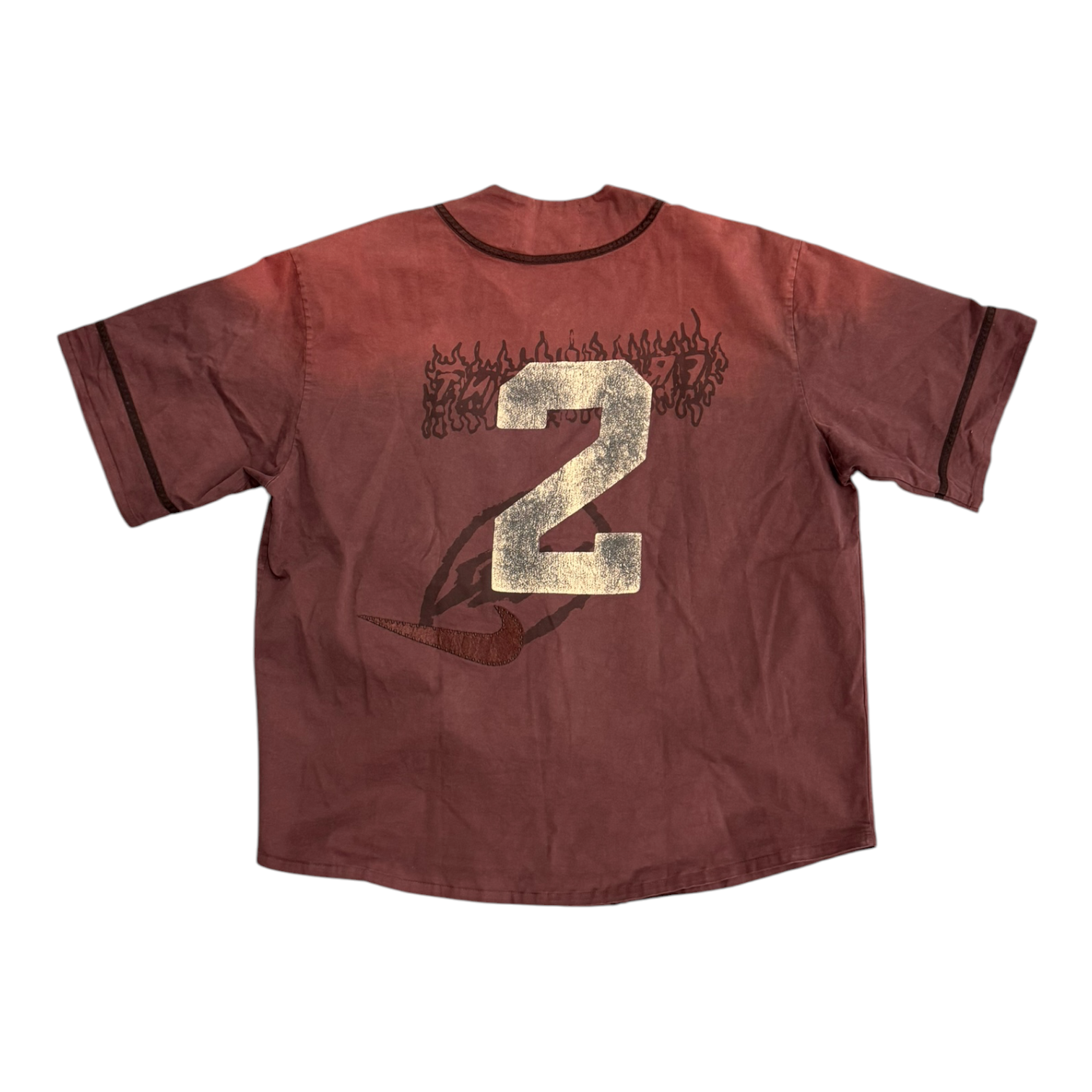 Travis Scott Cactus Jack x Fragment x Nike Tokyo Jack Retro Baseball Jersey