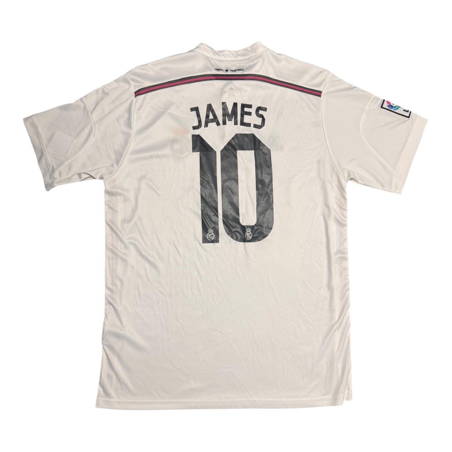 Real Madrid 14/15 Home White Jersey - JAMES