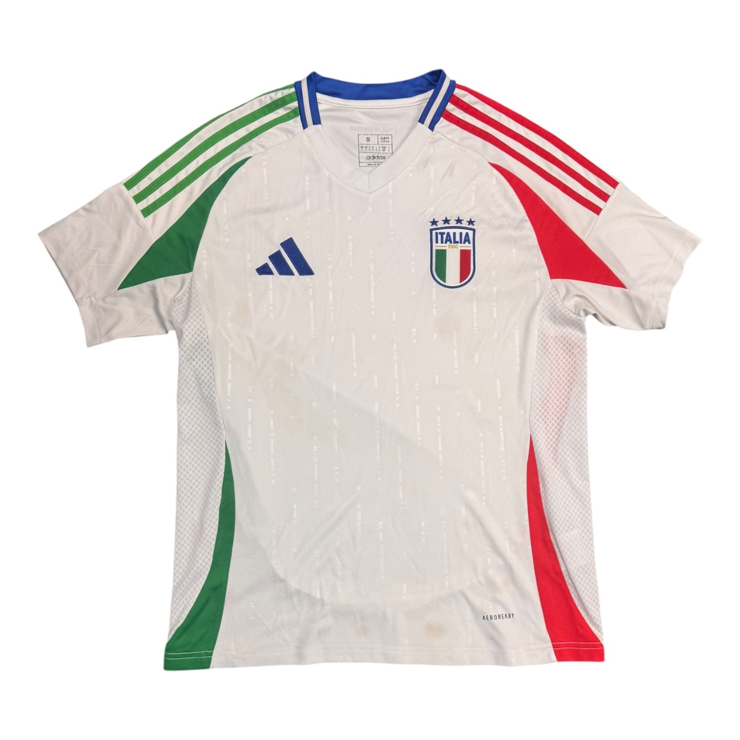 Italy 24/25 Away White Jersey
