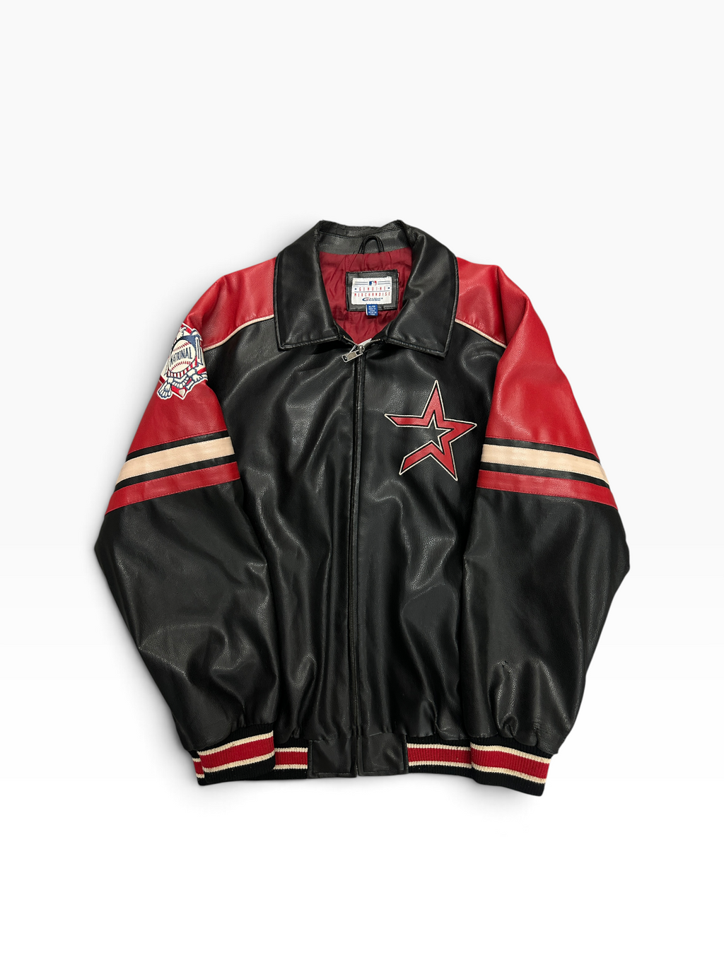 Vintage Astros Leather Jacket